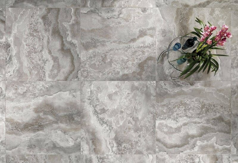 FLĪZES ONYX DIAMOND GREY AGATE 60x120 - Image 3